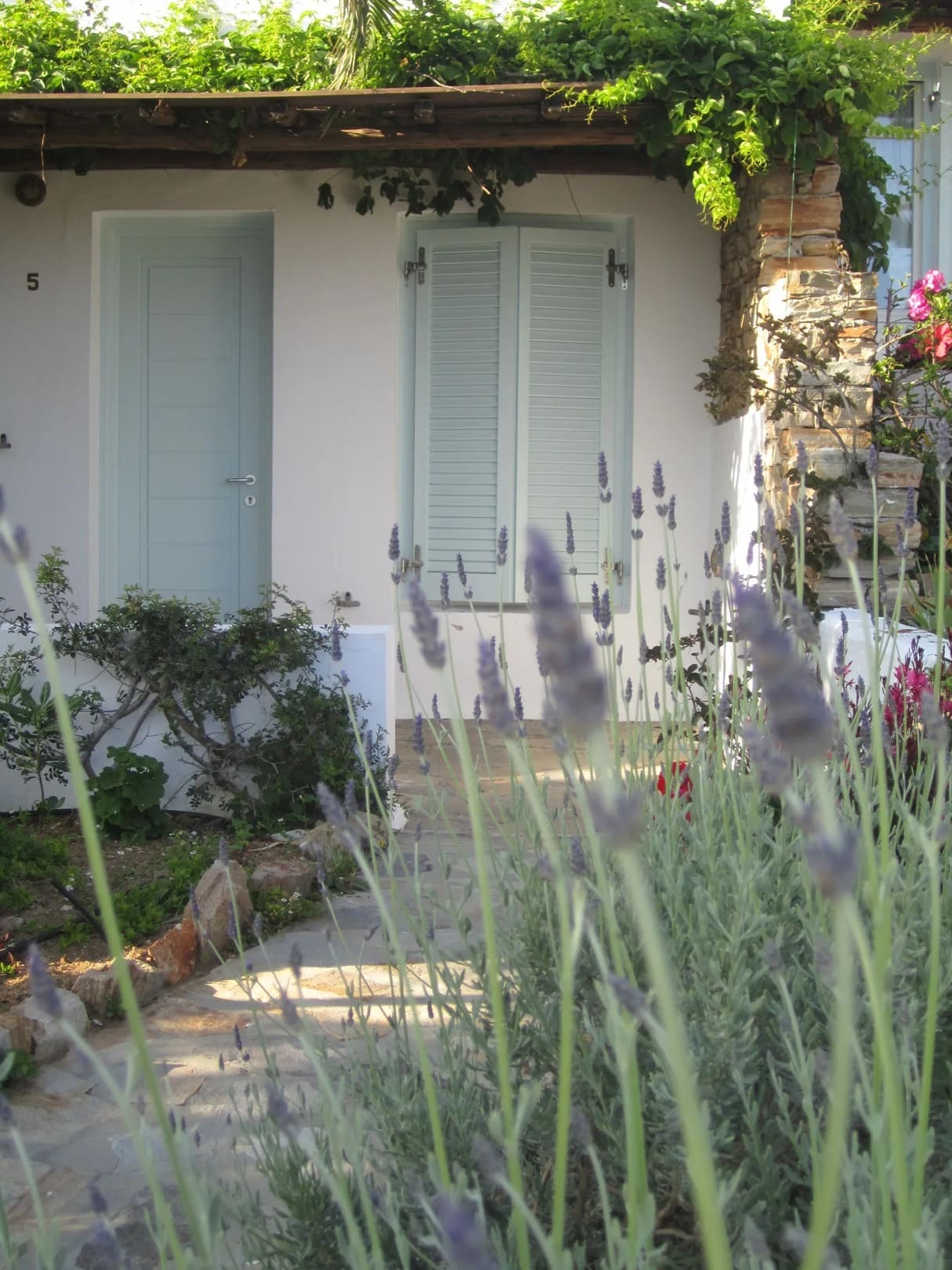 Relaxing suite with sea view in Naxos