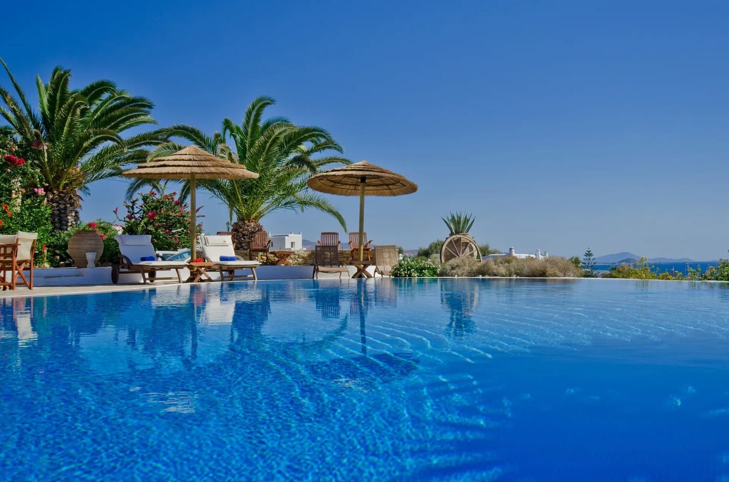 Holiday studio with sea view in Naxos