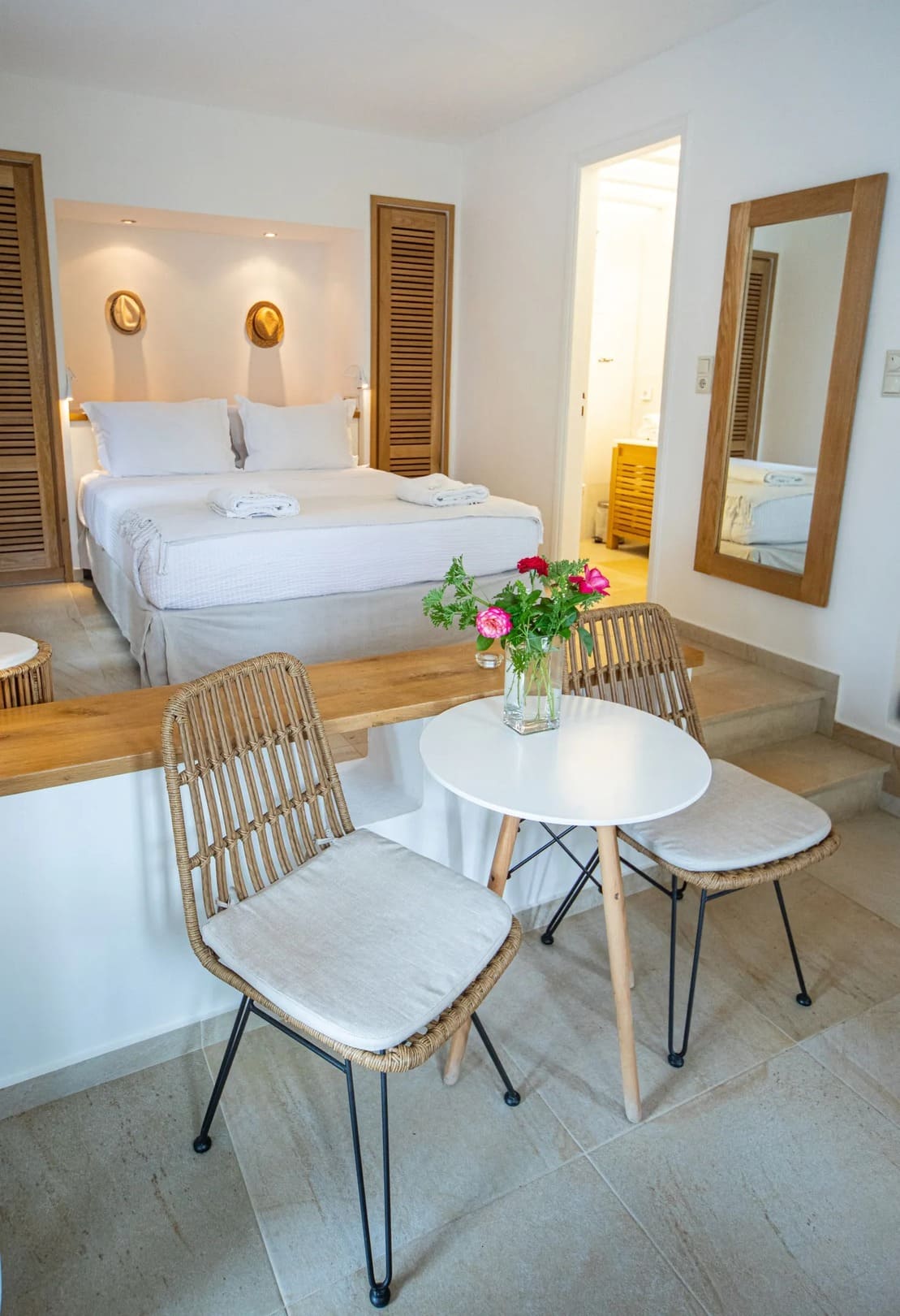 Suite with sea view near Agios Prokopios beach