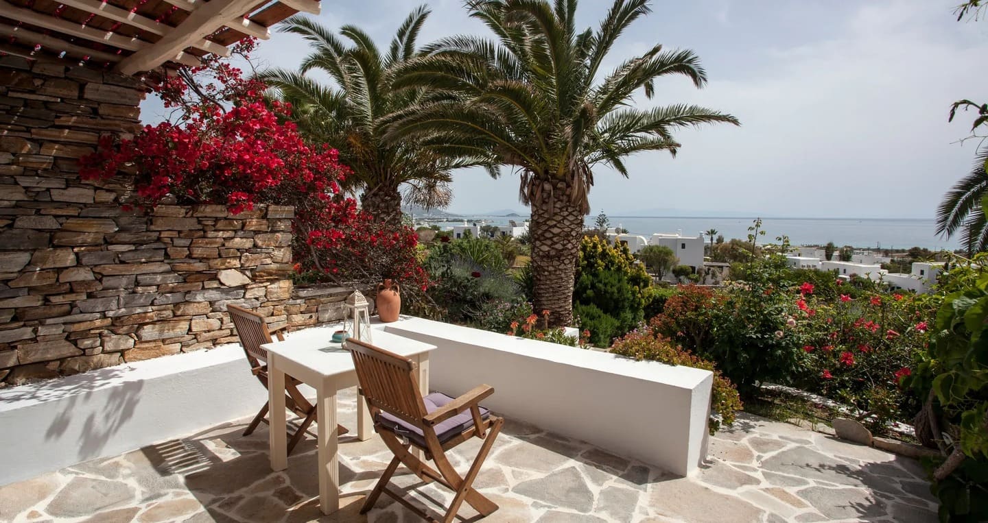 Boutique accommodation with Aegean Sea views